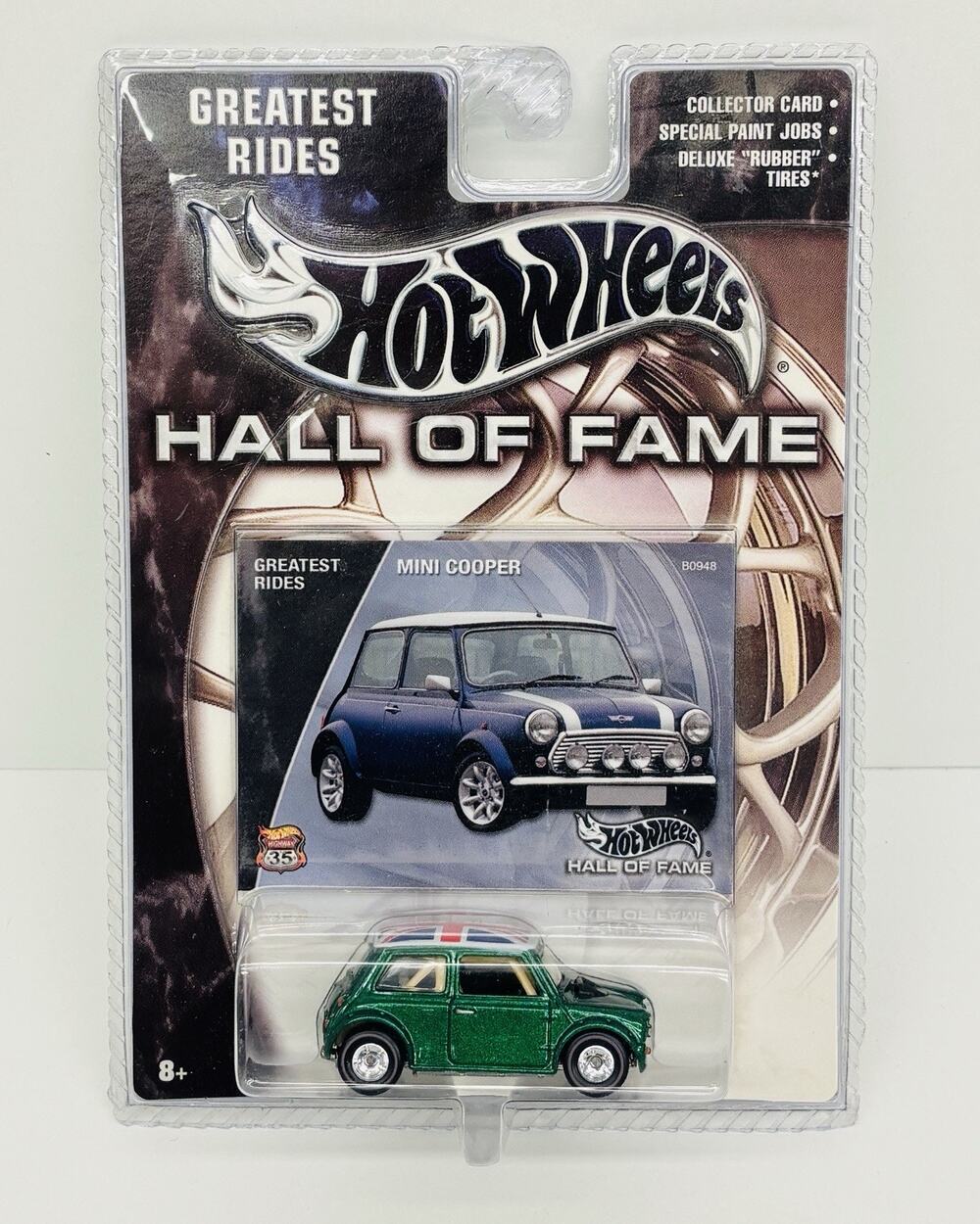 Hot Wheels Hall of Fame Mini Cooper Green Greatest Rides New Sealed